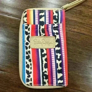 Lilly Pulitzer western zip wallet